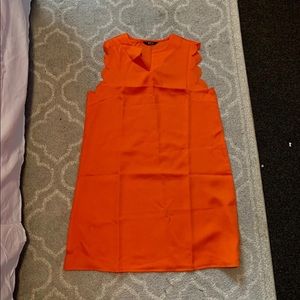Orange dress